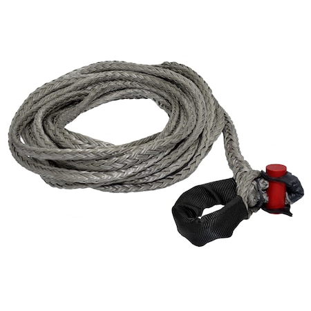 Lockjaw 1/2 in. x 50 ft. 10,700 lbs. WLL. LockJaw Synthetic Winch Line Extension w/Integrated Shackle 21-0500050